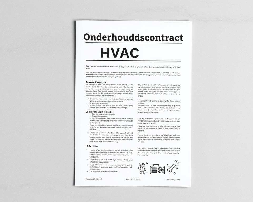 Onderhoudscontract afsluiten voor HVAC-installaties