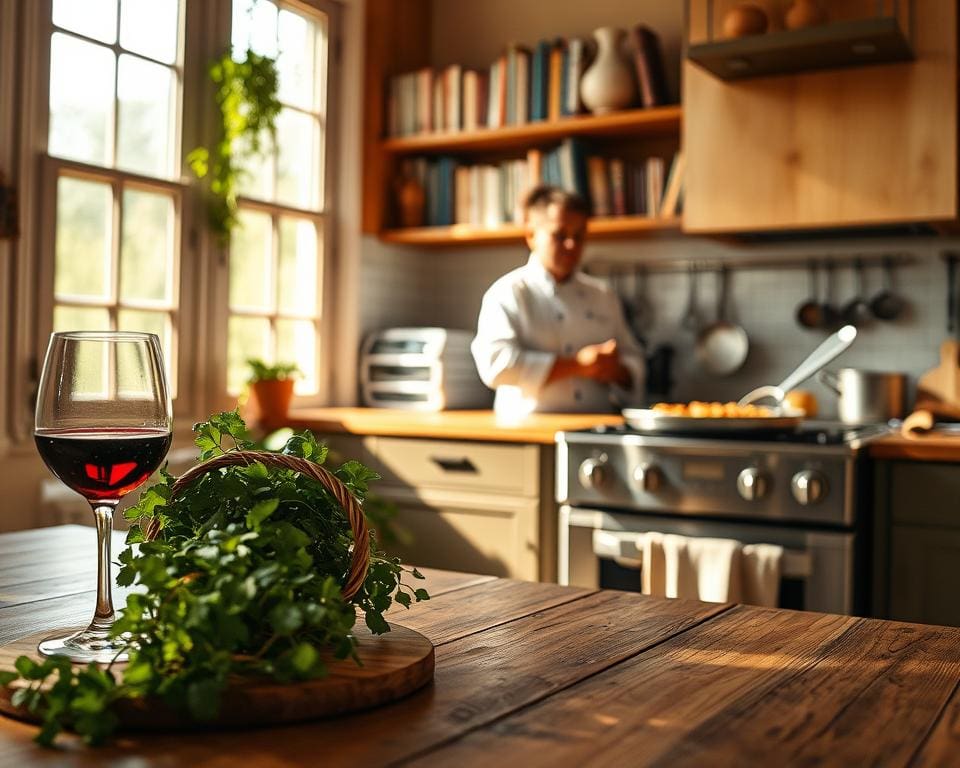 Op welke manier creëer je sfeer tijdens het koken?