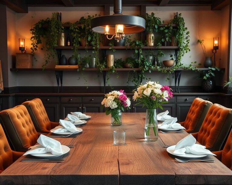 Op welke manier geef je de eettafel extra flair?