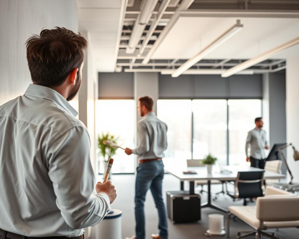 Professionele schilderwerken voor kantoren en winkels