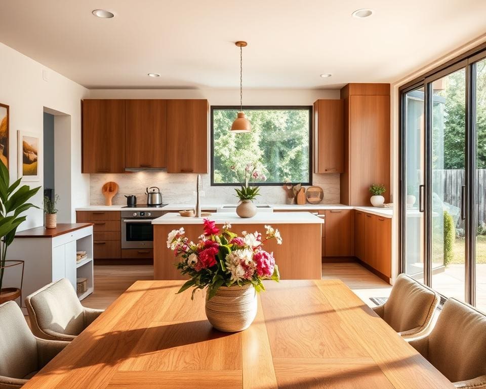 Waarmee breng je gezelligheid in een moderne keuken?