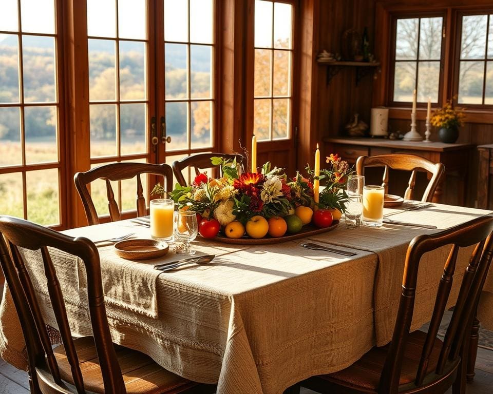 Waarmee breng je seizoenssfeer in je eetruimte?