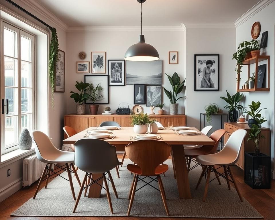 Waarmee geef je je eethoek meer persoonlijkheid?