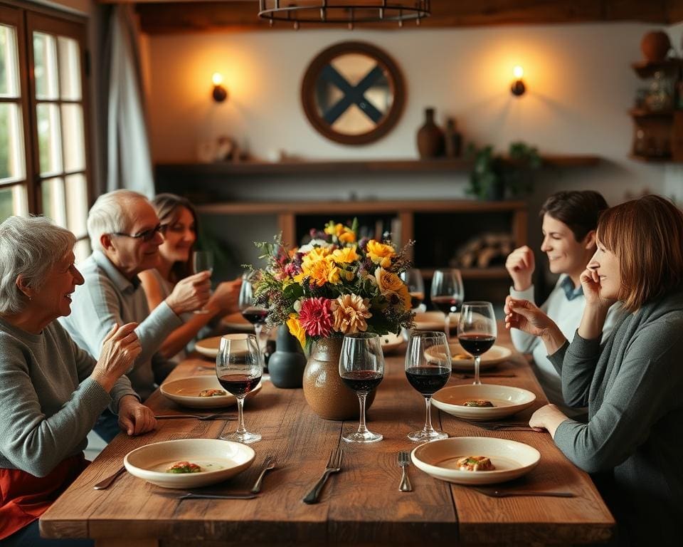 Waarmee maak je eten delen nog gezelliger?