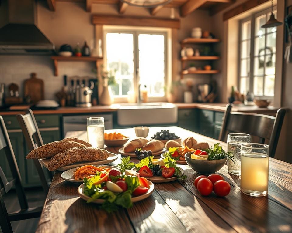 Waarmee maak je lunchen in de keuken bijzonder?