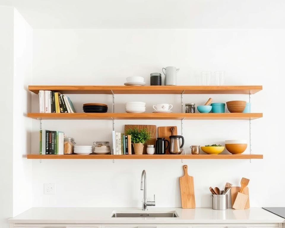 Waarom kiezen voor een keuken met open planken?