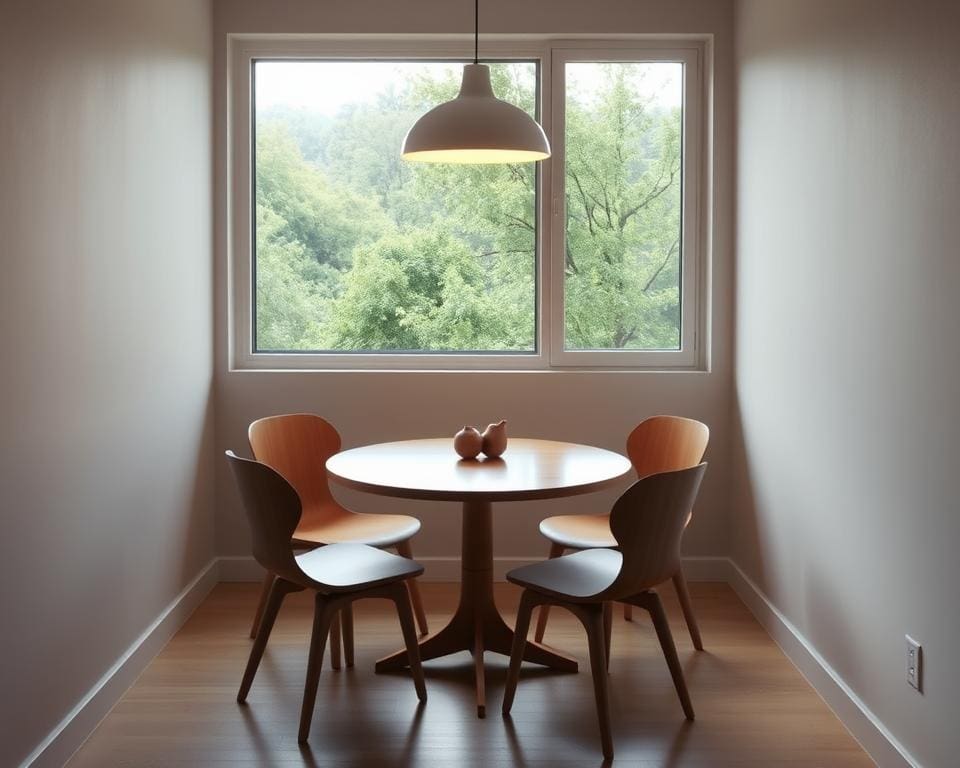 Waarom kiezen voor een ronde eettafel in kleine ruimtes?