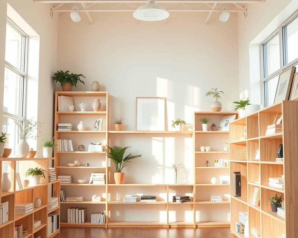 Waarom kiezen voor open rekken boven dichte kasten?