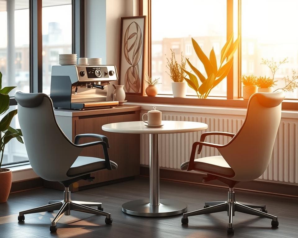 Wat zijn de voordelen van een aparte koffienhoek?