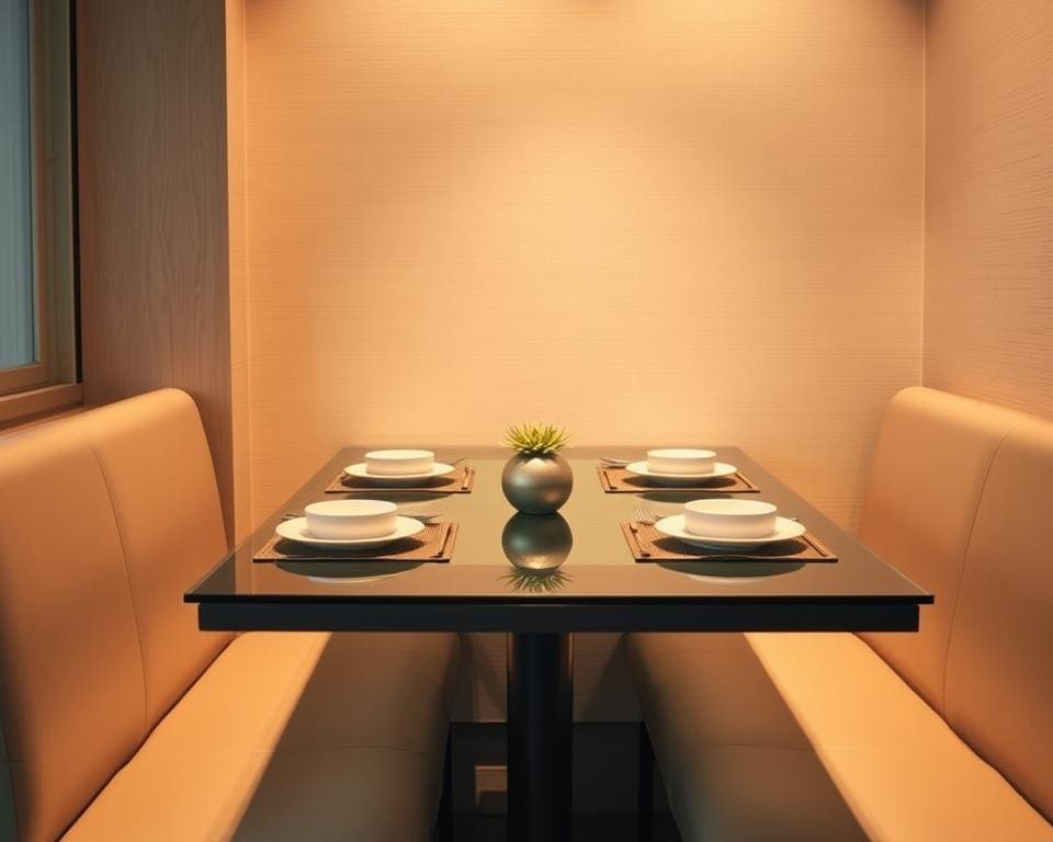 Wat zijn de voordelen van een compacte eetopstelling?