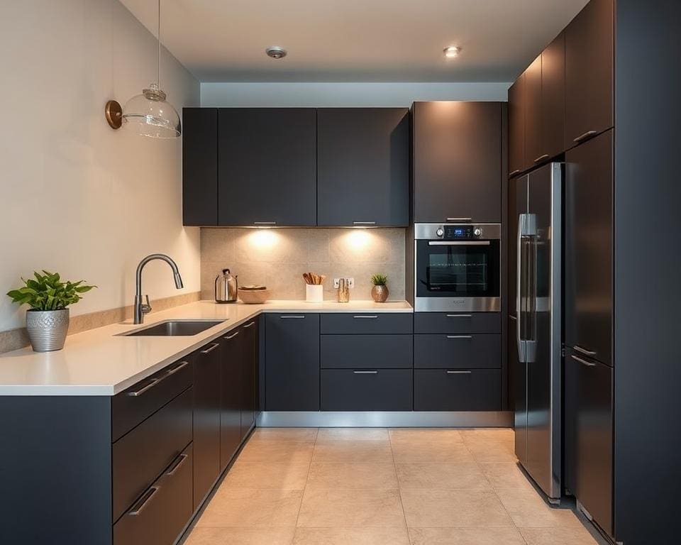 Wat zijn de voordelen van een mat afgewerkte keuken?