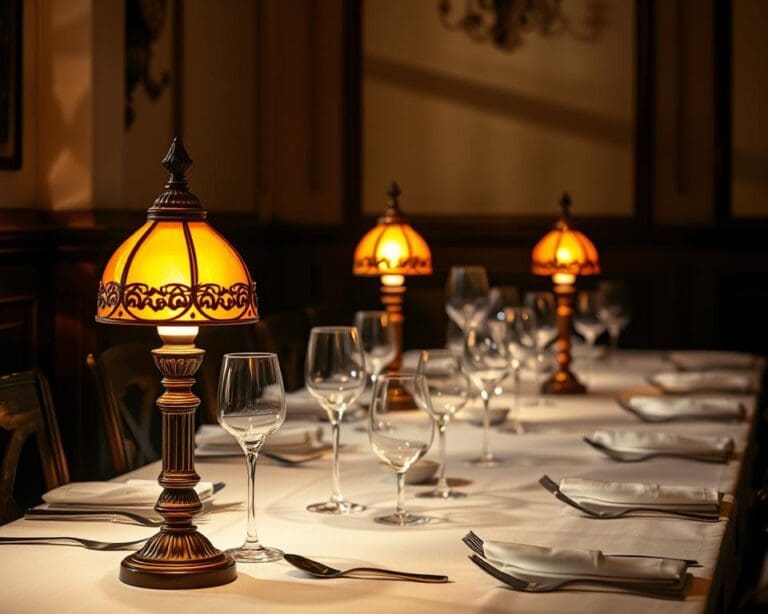 Welke lampen werken sfeervol bij dinerlicht?