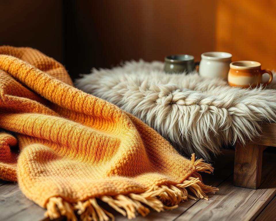 Welke materialen voelen warm aan bij aanraking?