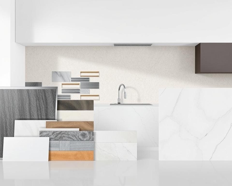 Welke materialen zijn geschikt voor een spatwand?