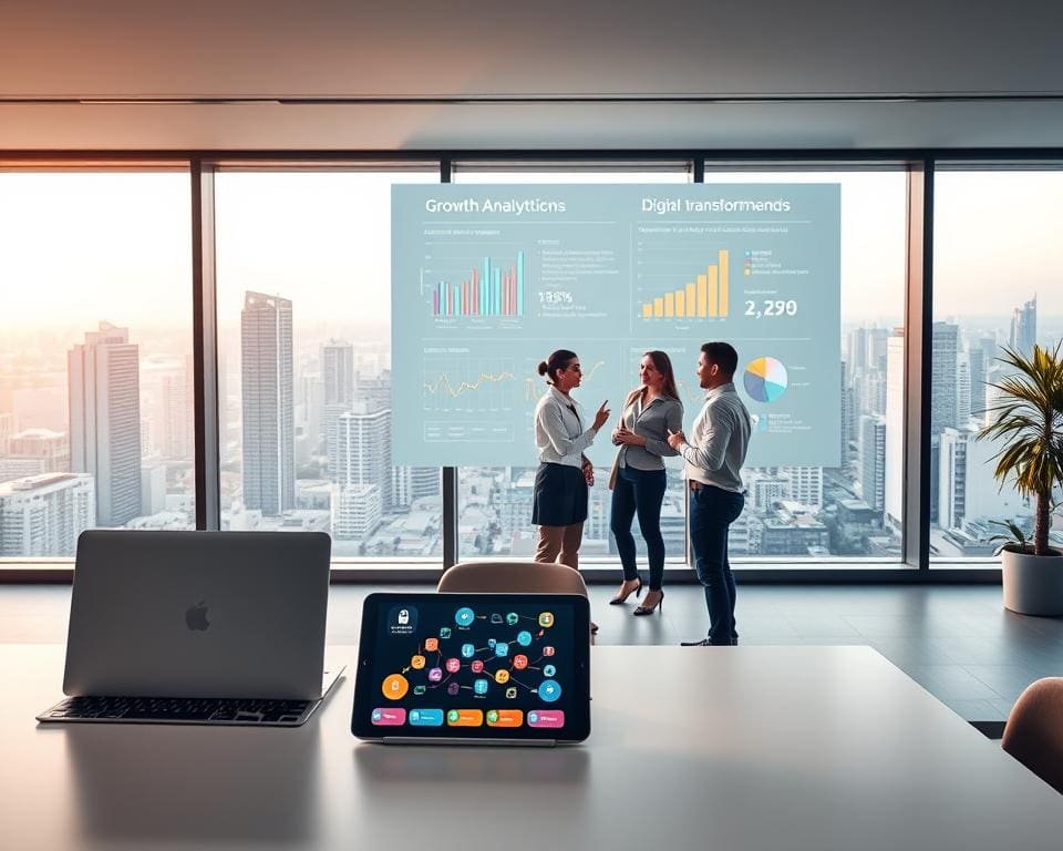 Welke softwareoplossingen ondersteunen digitale groei?