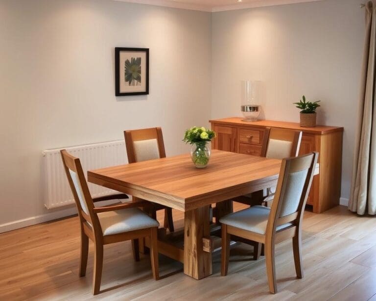 Welke stoelen passen bij een houten tafel?