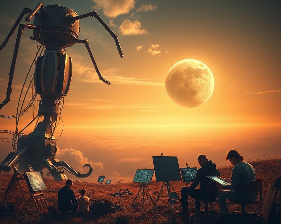 Wordt menselijke creativiteit bedreigd door technologie?