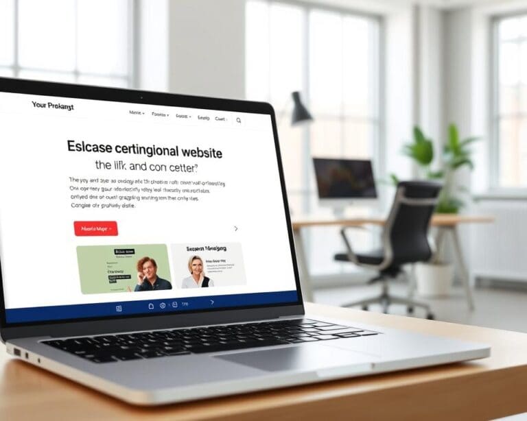 Hoe maak je een professionele website zonder stress?