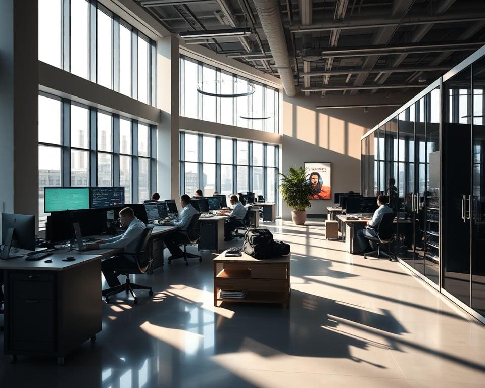 Hoe richt je een veilige IT-infrastructuur op kantoor in?