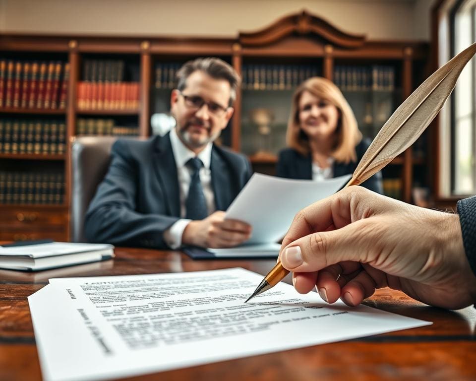 Hoe helpt een notaris bij zakelijke mijlpalen?