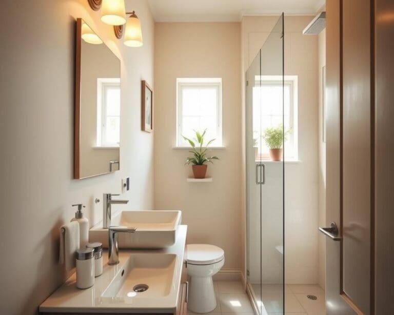 Hoe maak je een badkamer stijlvol met weinig?