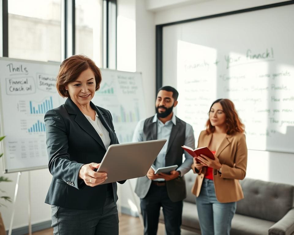 Hoe ondersteunt een financiële coach ondernemers?