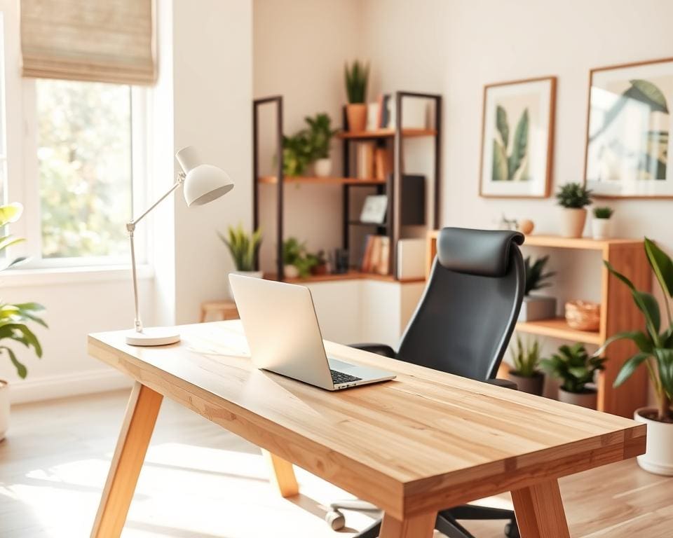 Hoe richt je een thuiskantoor efficiënt en stijlvol in?