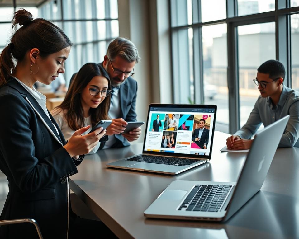 Hoe sluit webdesign aan op mobiele gebruikers?