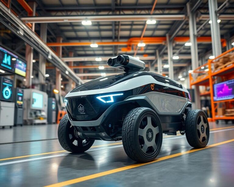 Hoe werkt een autonoom rijdend werksysteem?