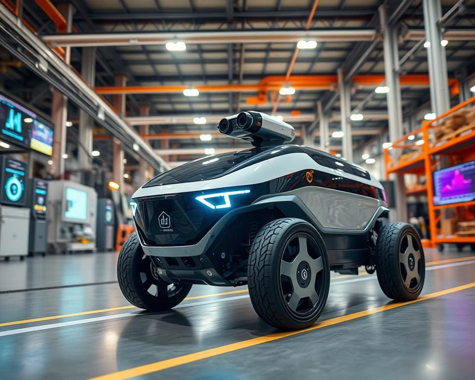 Hoe werkt een autonoom rijdend werksysteem?