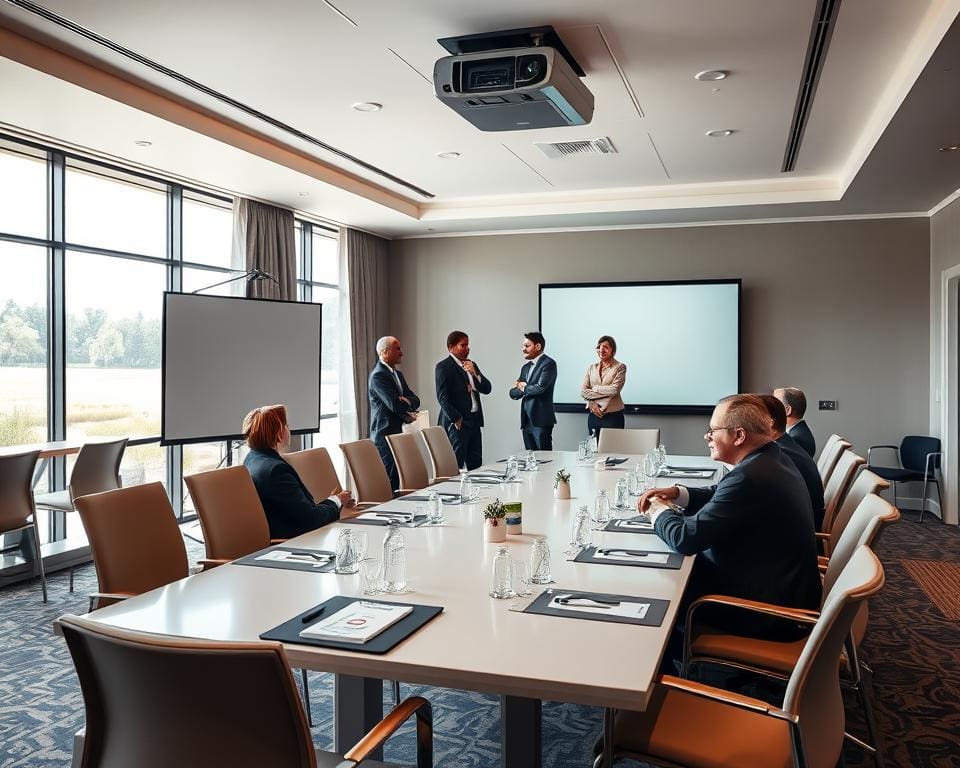 Hoe werkt zaal huren voor zakelijke events bij Veluwepark Voorthuizen?