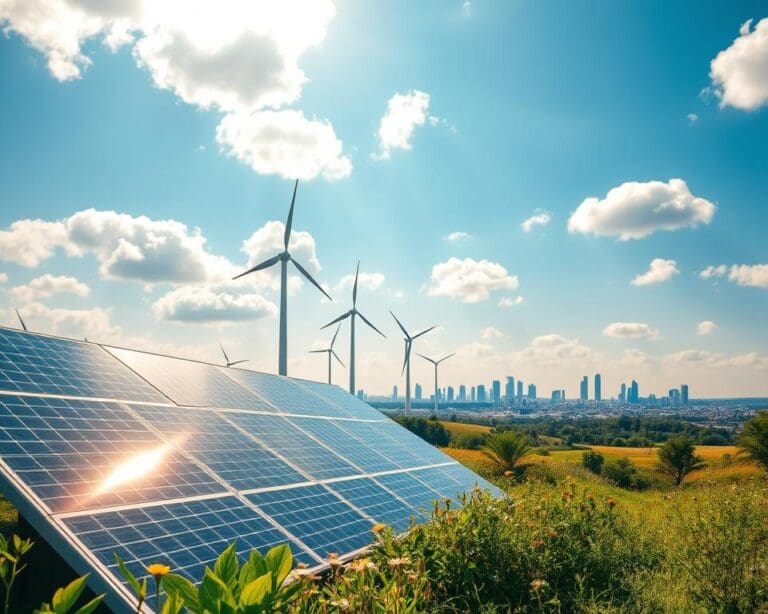 Waarom helpt groene energie bij lagere uitstoot?