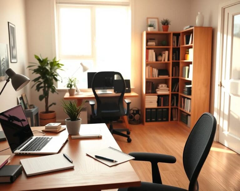 Wat helpt bij het inrichten van een thuiskantoor?