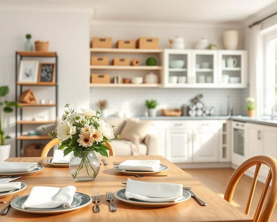 Wat helpt bij het organiseren van een huishouden?