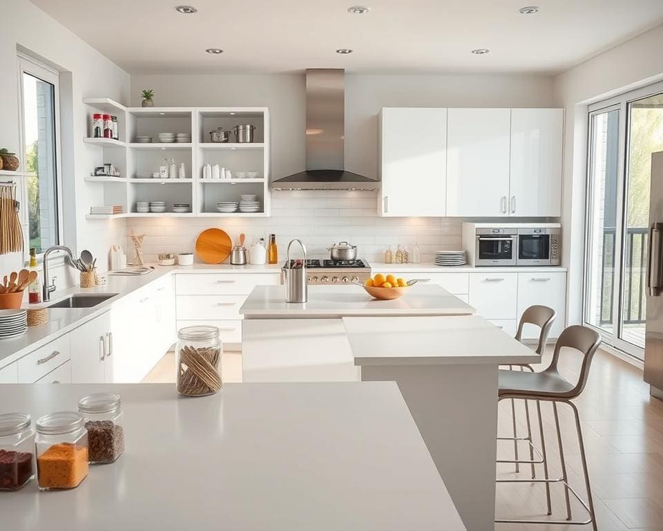 Wat maakt een keuken overzichtelijk?