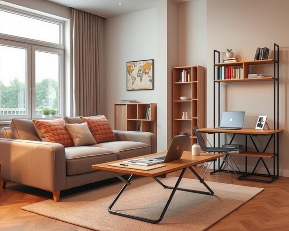 Wat zijn slimme meubels voor kleine ruimtes?