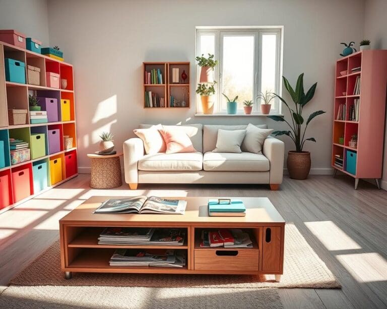 Wat zijn slimme opbergideeën voor gezinnen?