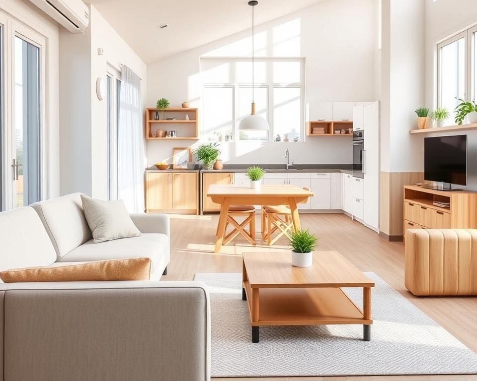 Compact wonen met multifunctionele meubels