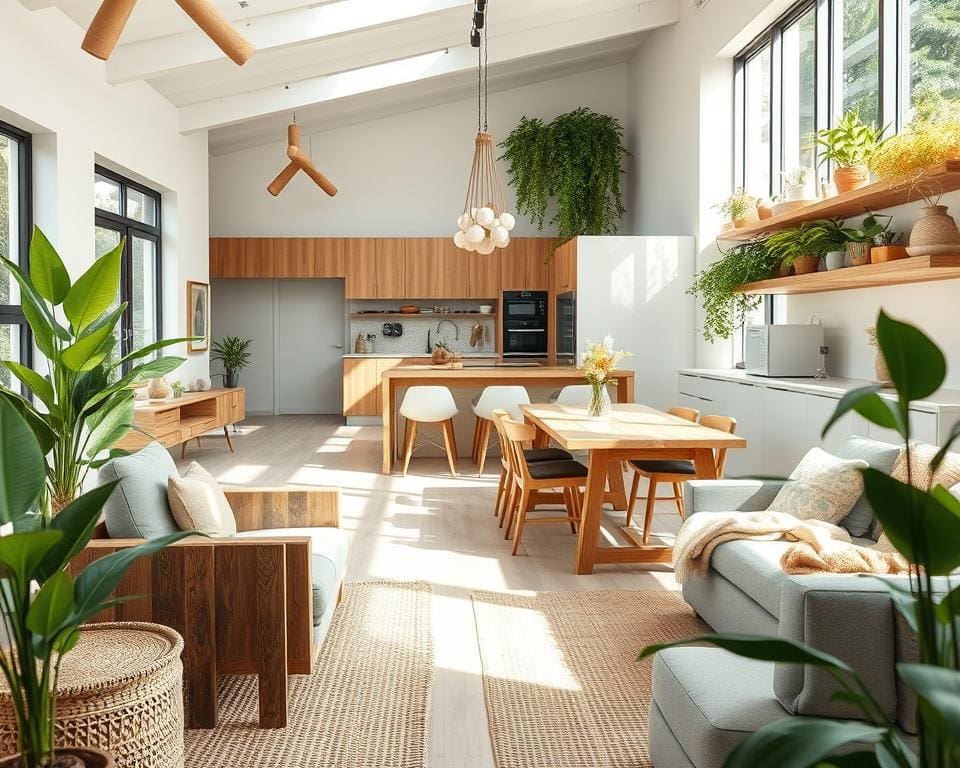 Duurzame materialen toepassen in interieur en afwerking