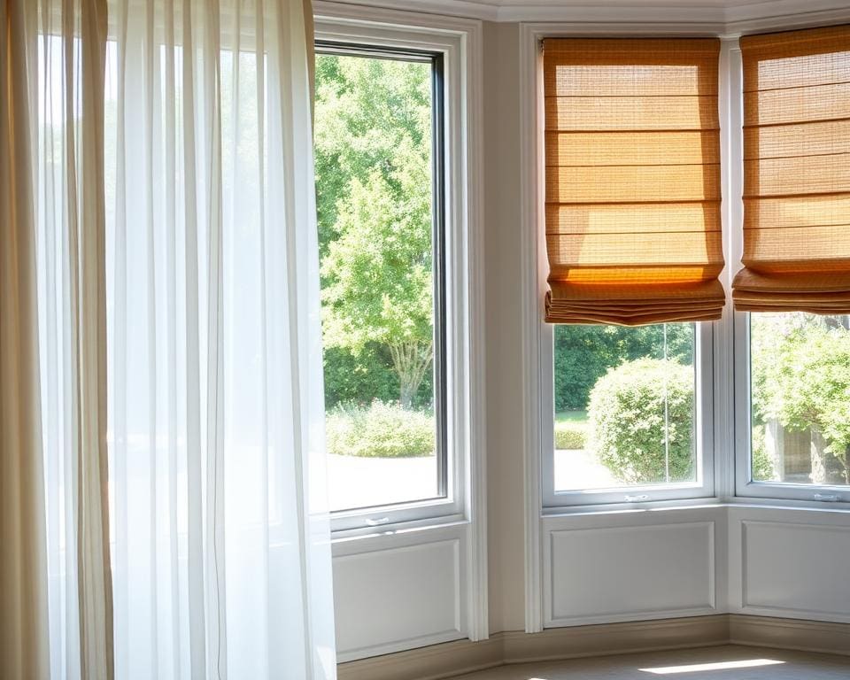 Raamdecoratie kiezen voor privacy en lichtregulatie