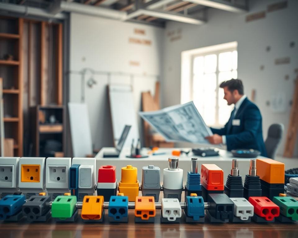 Stekerbare elektrotechnische installaties voor renovatieprojecten