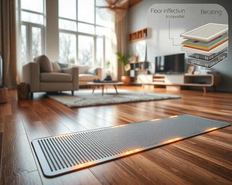 Vloerisolatie combineren met comfortabele verwarming