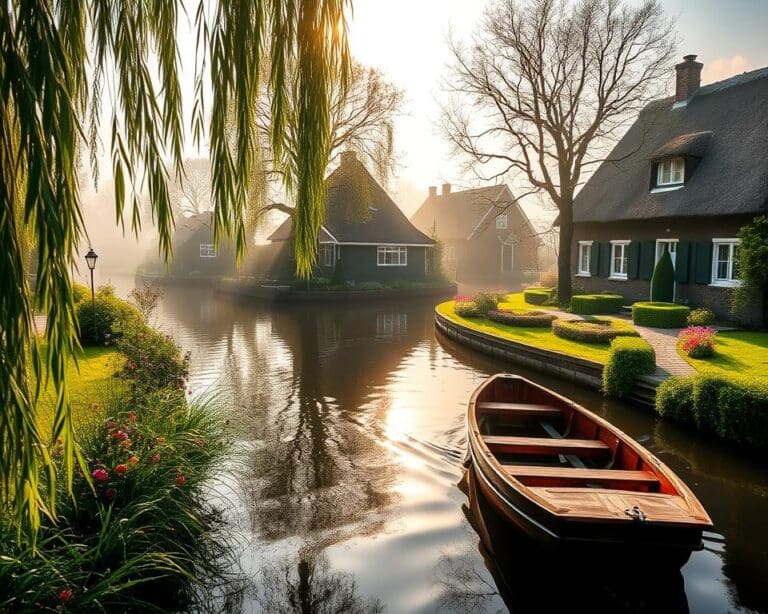 Waarom is Giethoorn bekend als het Venetië van het Noorden?