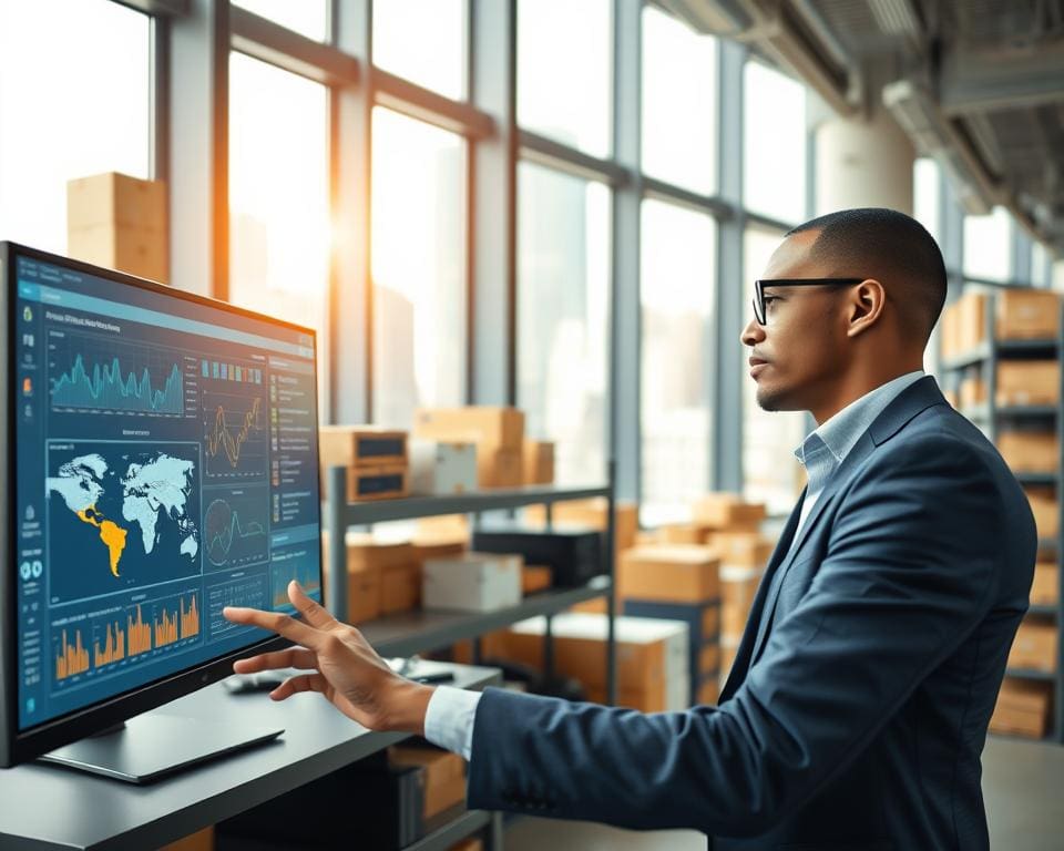 Wat doet een logistiek planner met software?