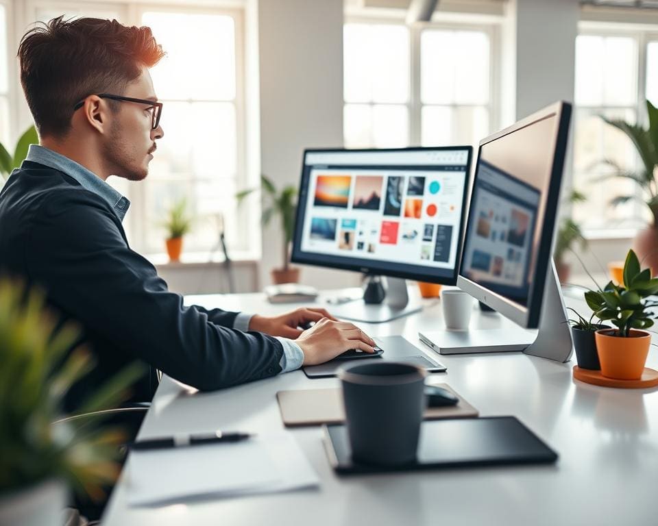 Wat doet een webdesigner precies?