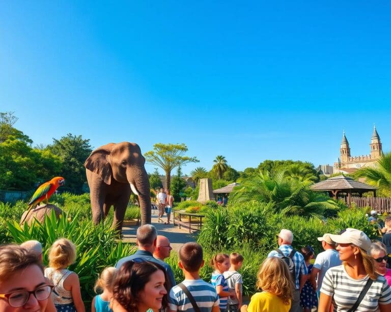 Wat maakt Burgers’ Zoo een populair dierenpark?