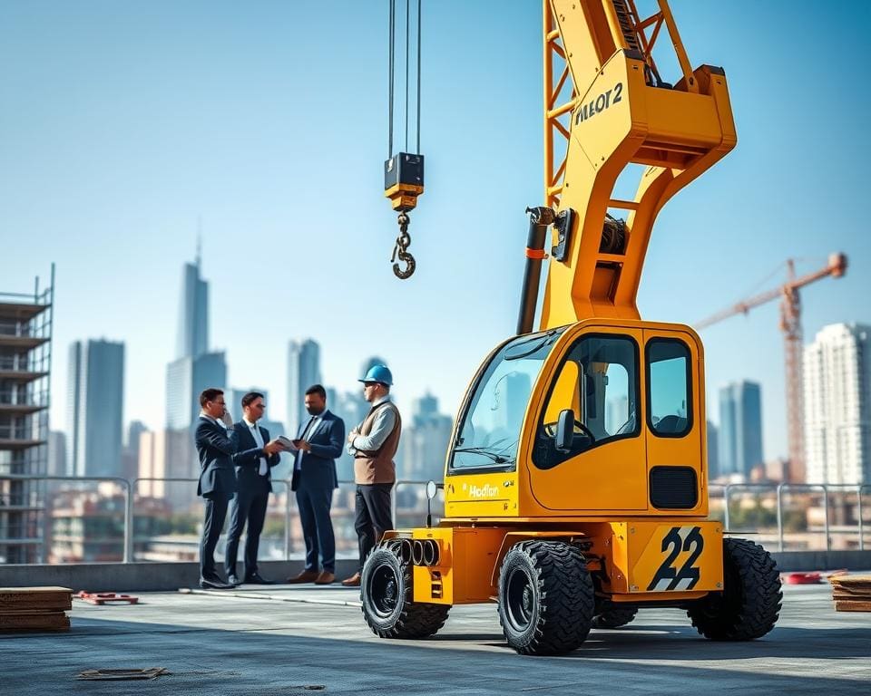 Welke voordelen biedt een Hoeflon C4 compacte kraan huren?