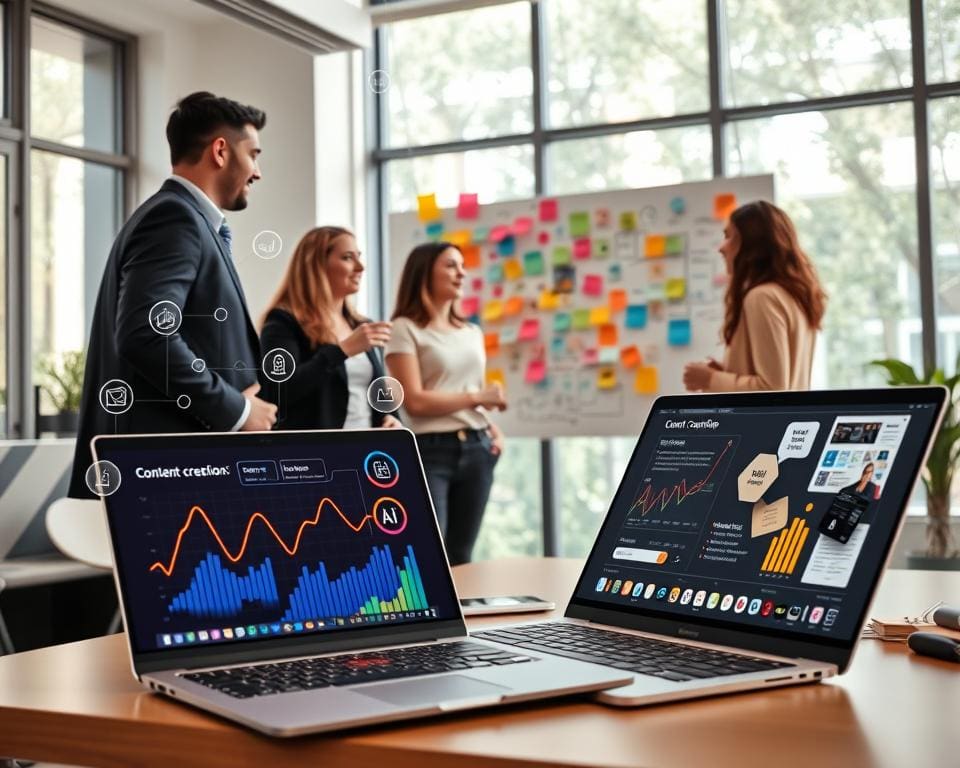 AI tools voor contentcreatie