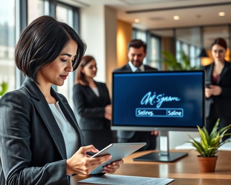 Digitale documenten ondertekenen online