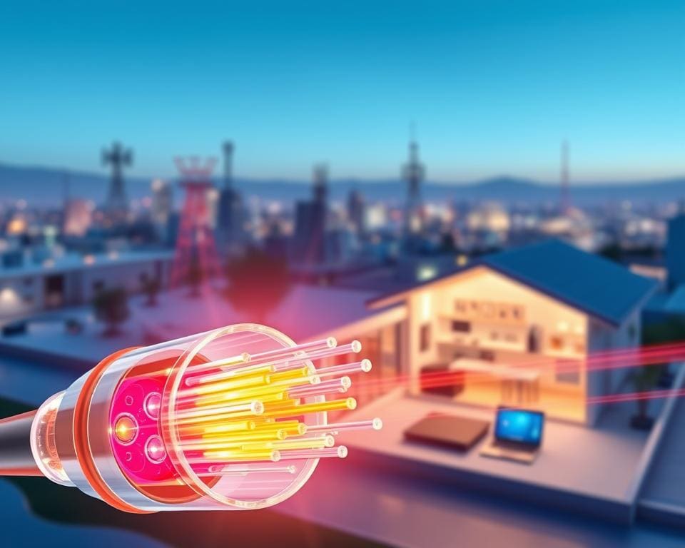 Hoe werkt glasvezel internet precies?